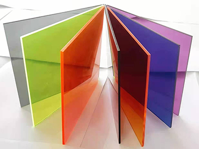 Plancha de Acrílico Traslúcido, Transparent Colored Plexiglass