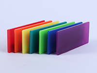 Plancha de Acrílico de Colores