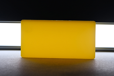 Plancha de Acrílico de Colores; Acrílico Opaco de Colores